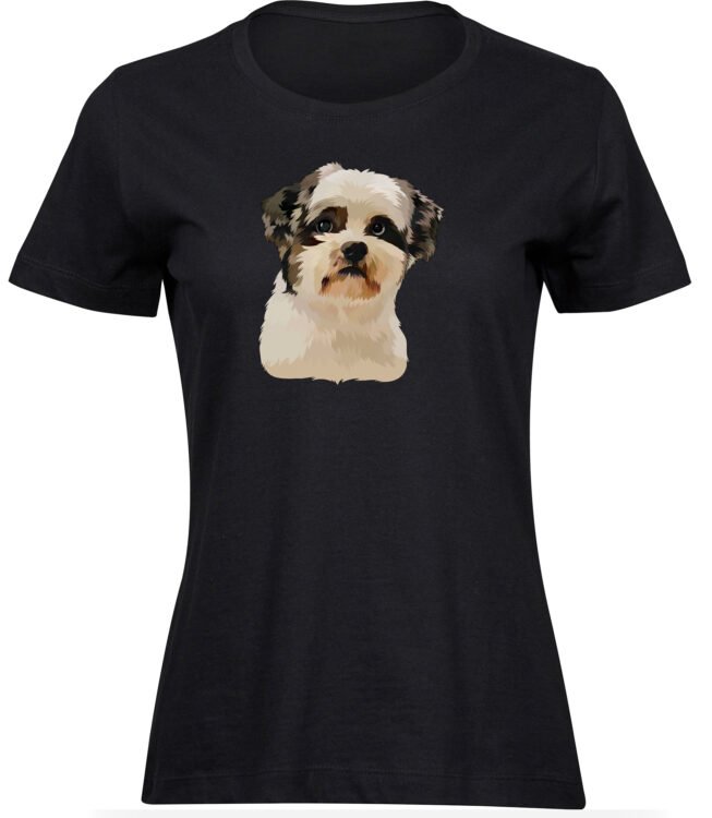 T-Shirts für FRAUEN SHIHTZU MALSHI