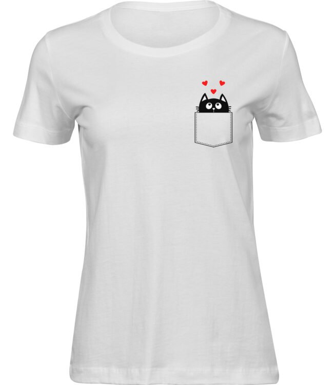T-Shirts für FRAUEN KATZENTASCHE