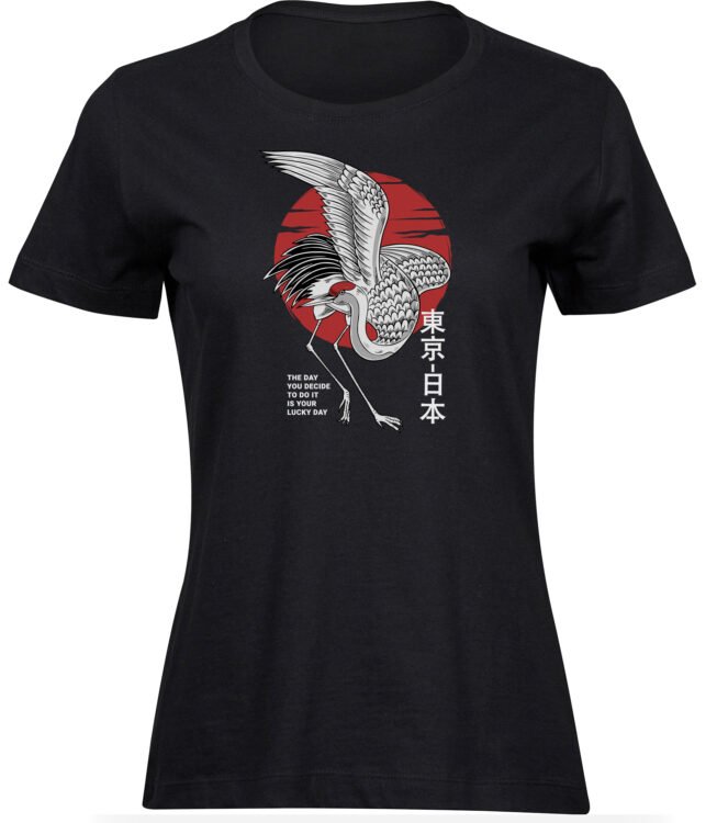 T-Shirts für FRAUEN GLÜCKLICH VOGEL