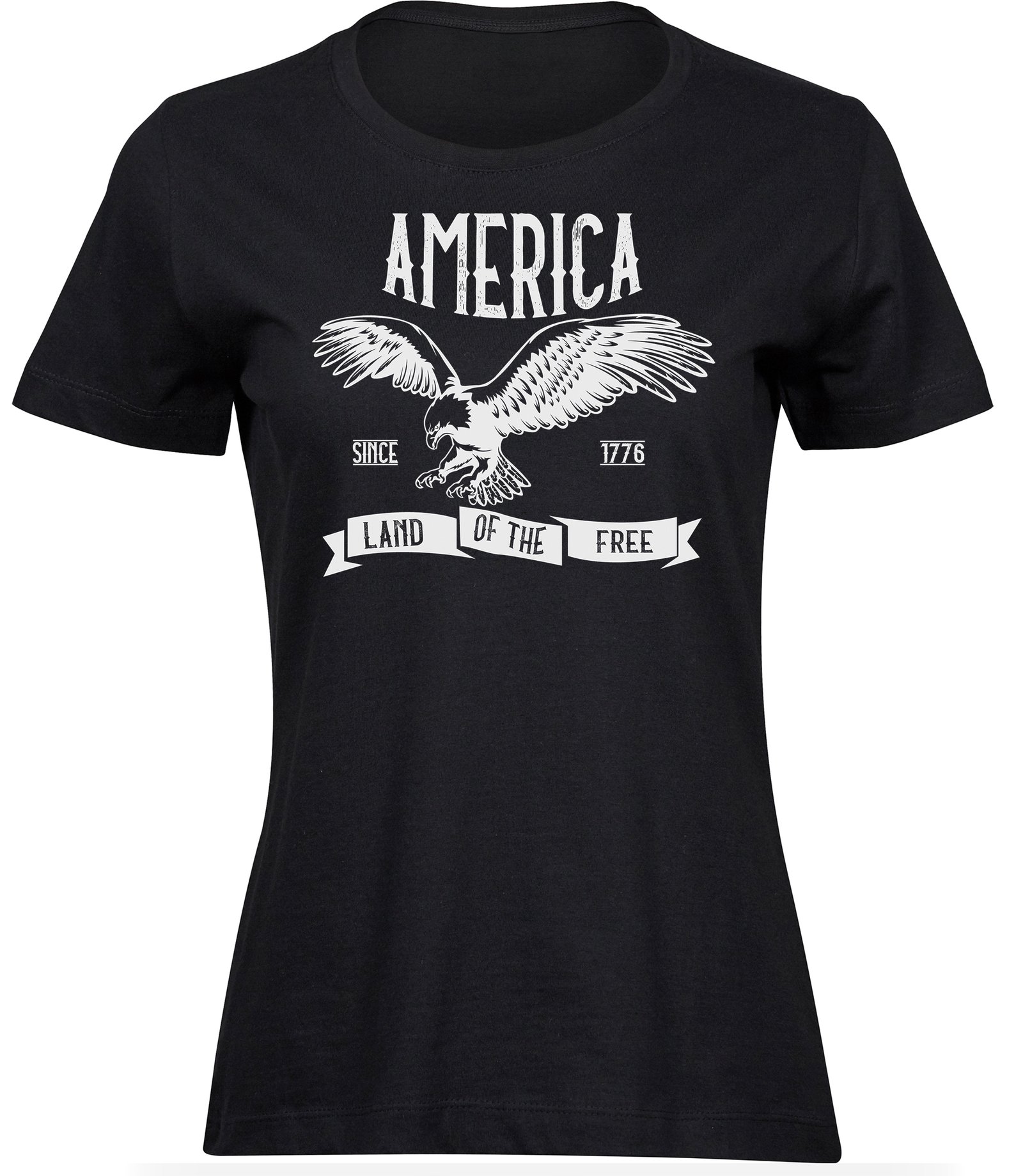 J-19 wb T-Shirts für FRAUEN ADLER AMERICA