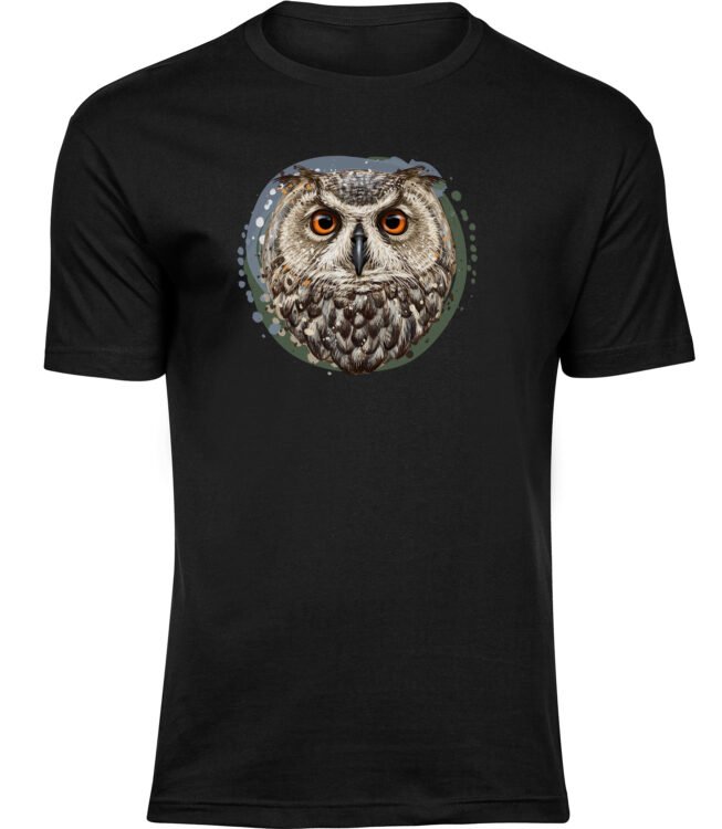 T-Shirts für HERREN DEKORATIVE EULE