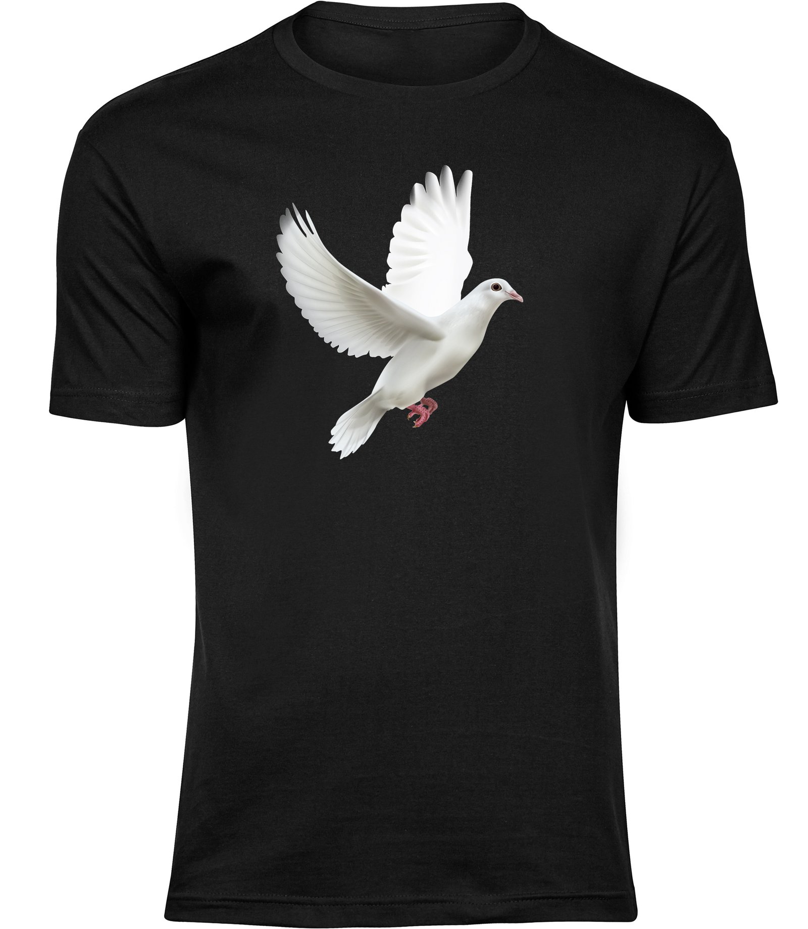 J-7 mb T-Shirts für HERREN WEISSE TAUBE