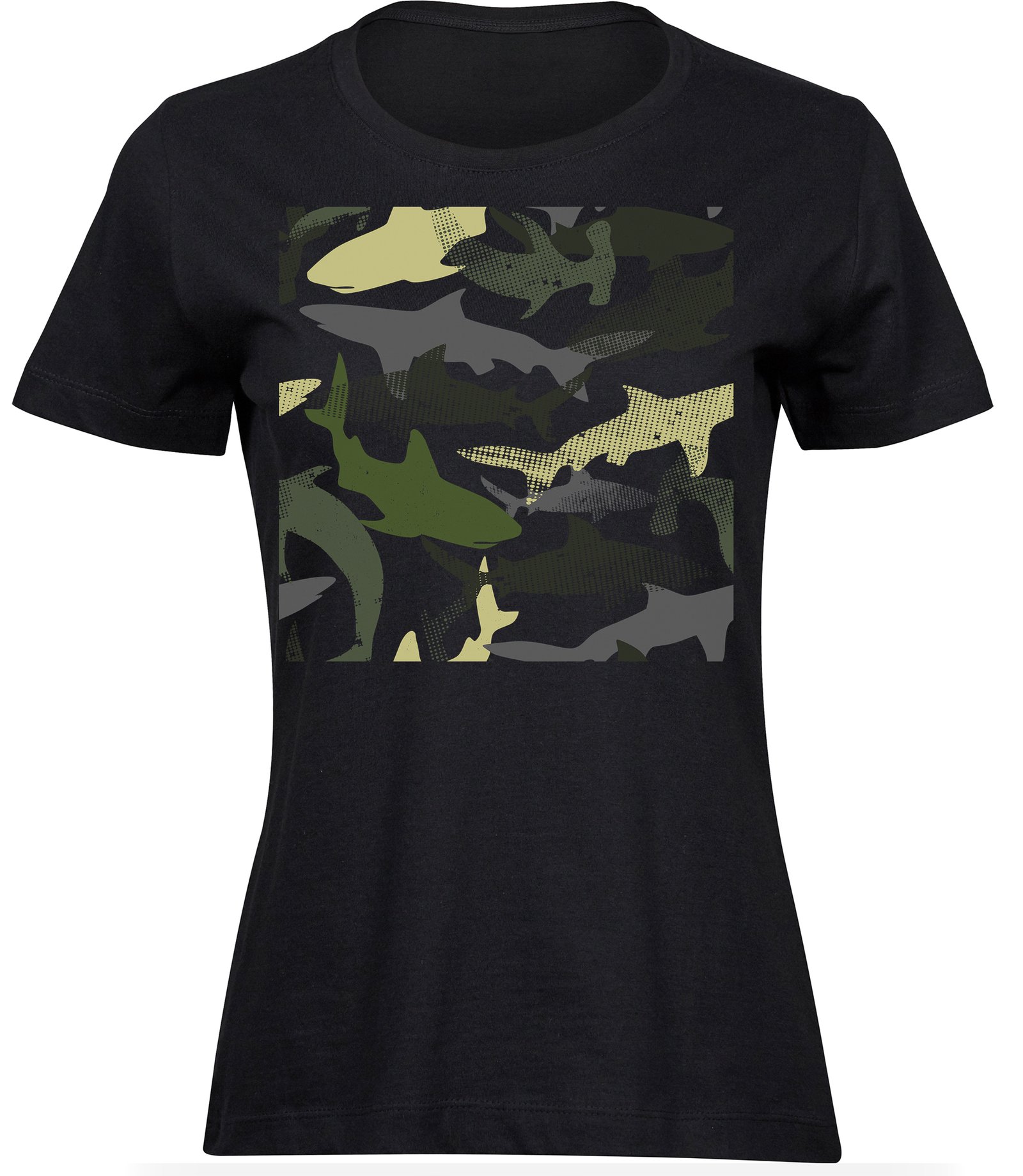 K-10 wb T-Shirts für FRAUEN CAMOU HAIE