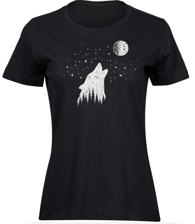 T-Shirts für FRAUEN WOLF VOLLMOND
