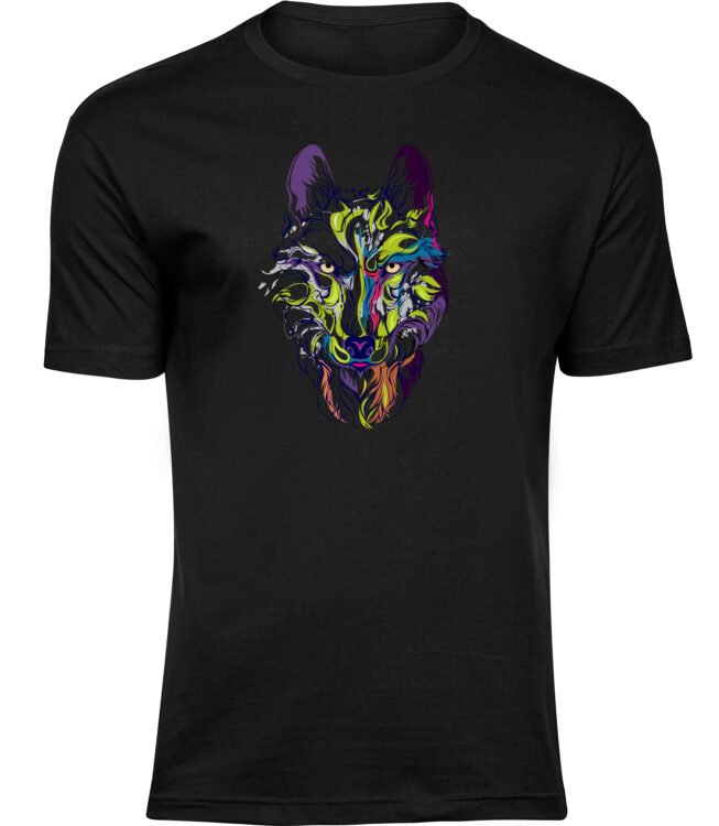 T-Shirts für HERREN NEON WOLF
