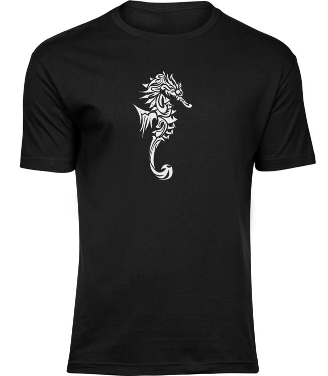 T-Shirts für HERREN SEEPFERDCHEN TATTOO
