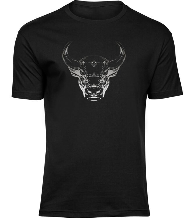 T-Shirts für HERREN STIER VERZIERUNGEN
