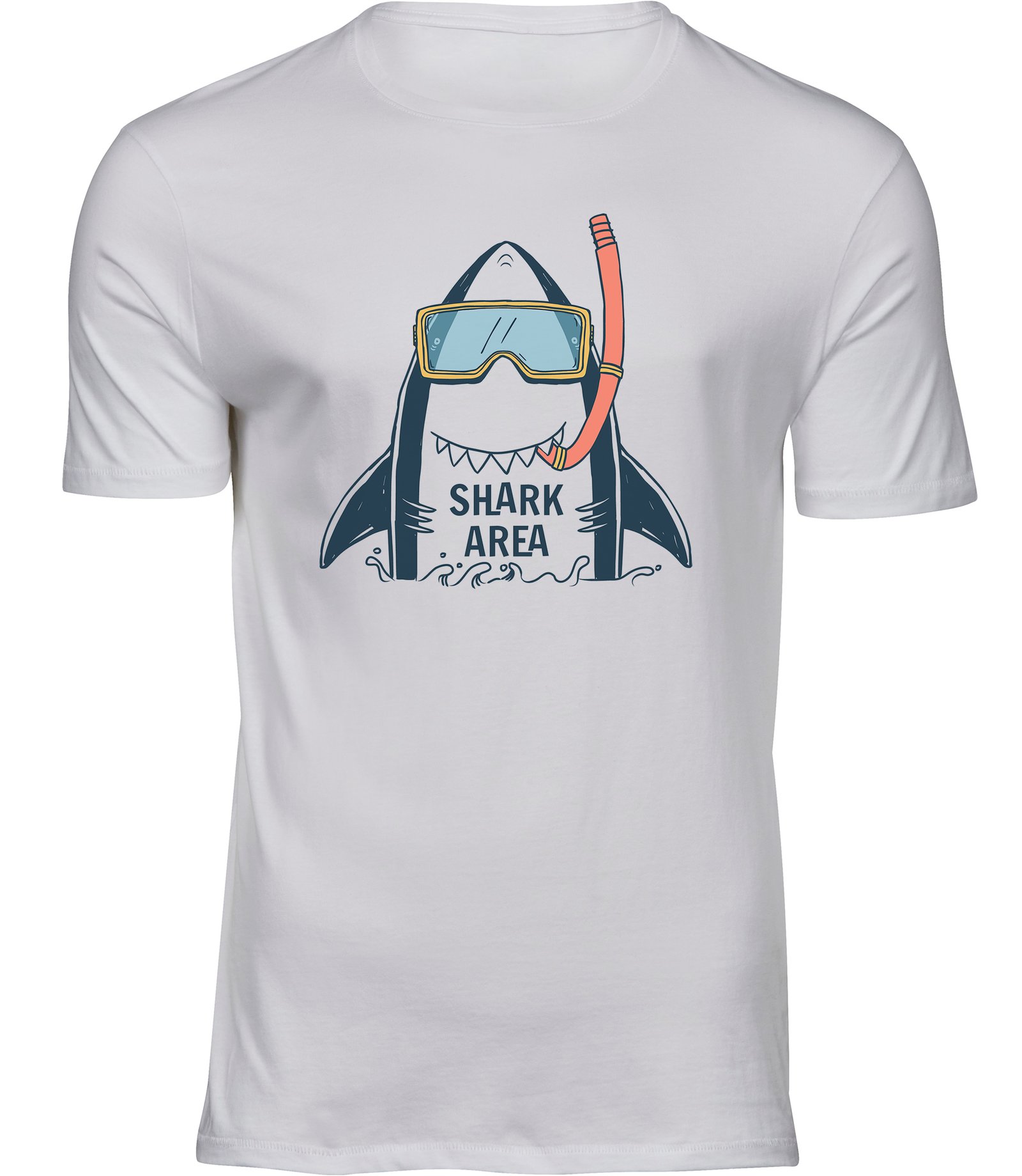 K-35 mw T-Shirts für HERREN SHARK AREA