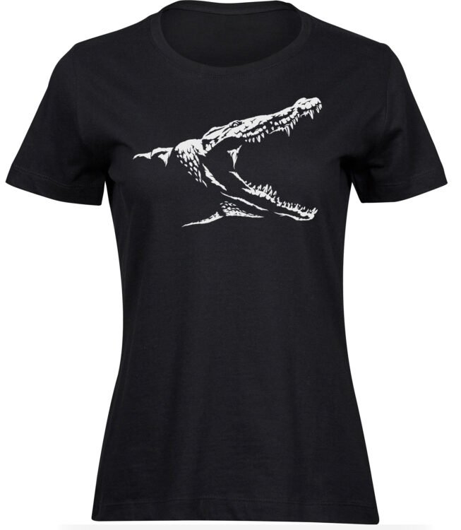 T-Shirts für FRAUEN KROKODIL ZÄHNE