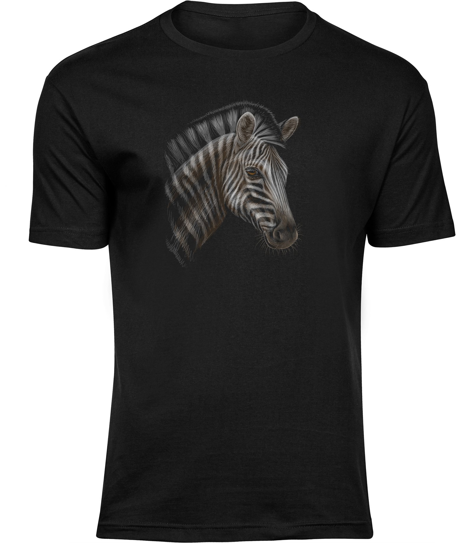 K-48 mb T-Shirts für HERREN ZEBRAS BILD