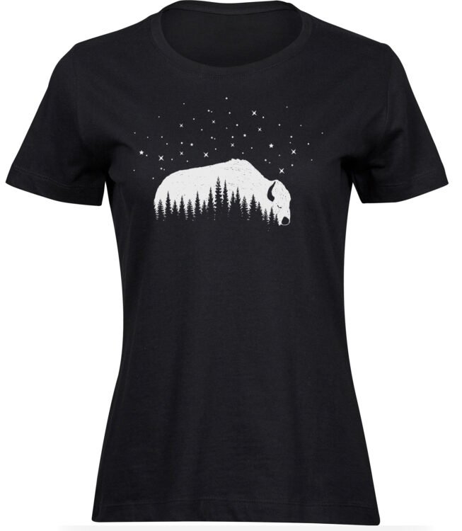 T-Shirts für FRAUEN STIER NACHT