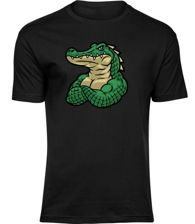 T-Shirts für HERREN STARKES KROKODIL GYM