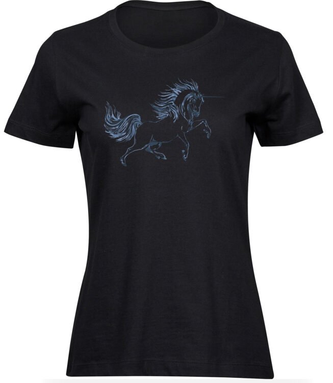 T-Shirts für FRAUEN EINHORN ABBILDUNG