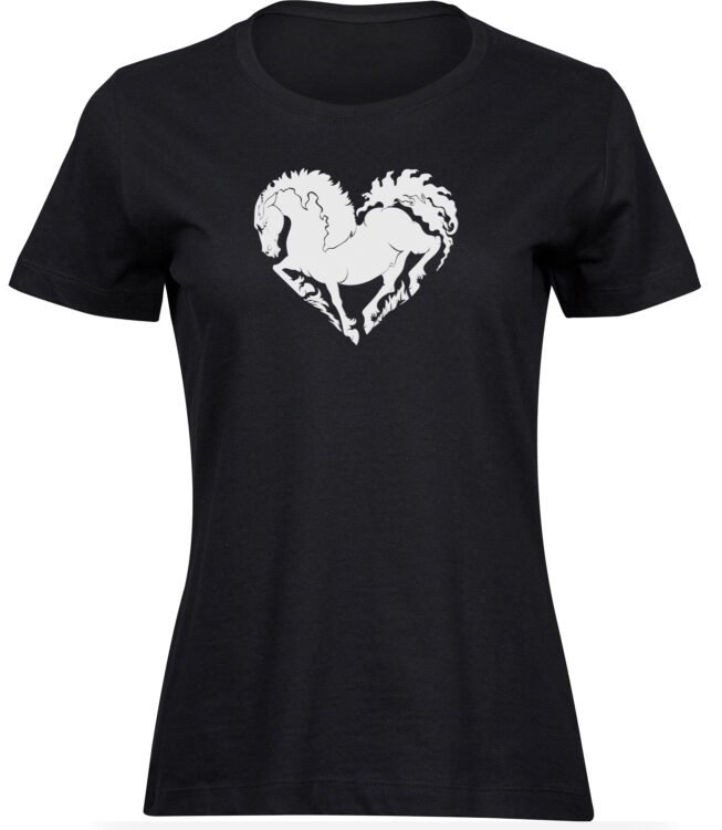 T-Shirts für FRAUEN LIEBE PFERD