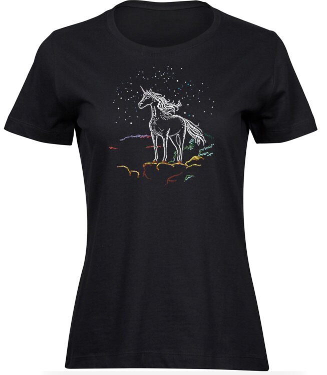 T-Shirts für FRAUEN PERLEN EINHORN