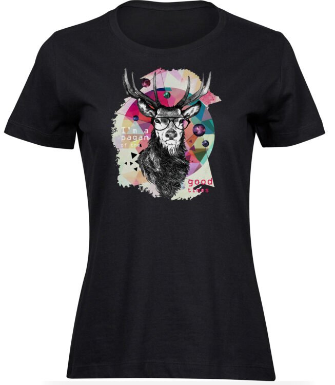 T-Shirts für FRAUEN HIRSCHBRILLEN