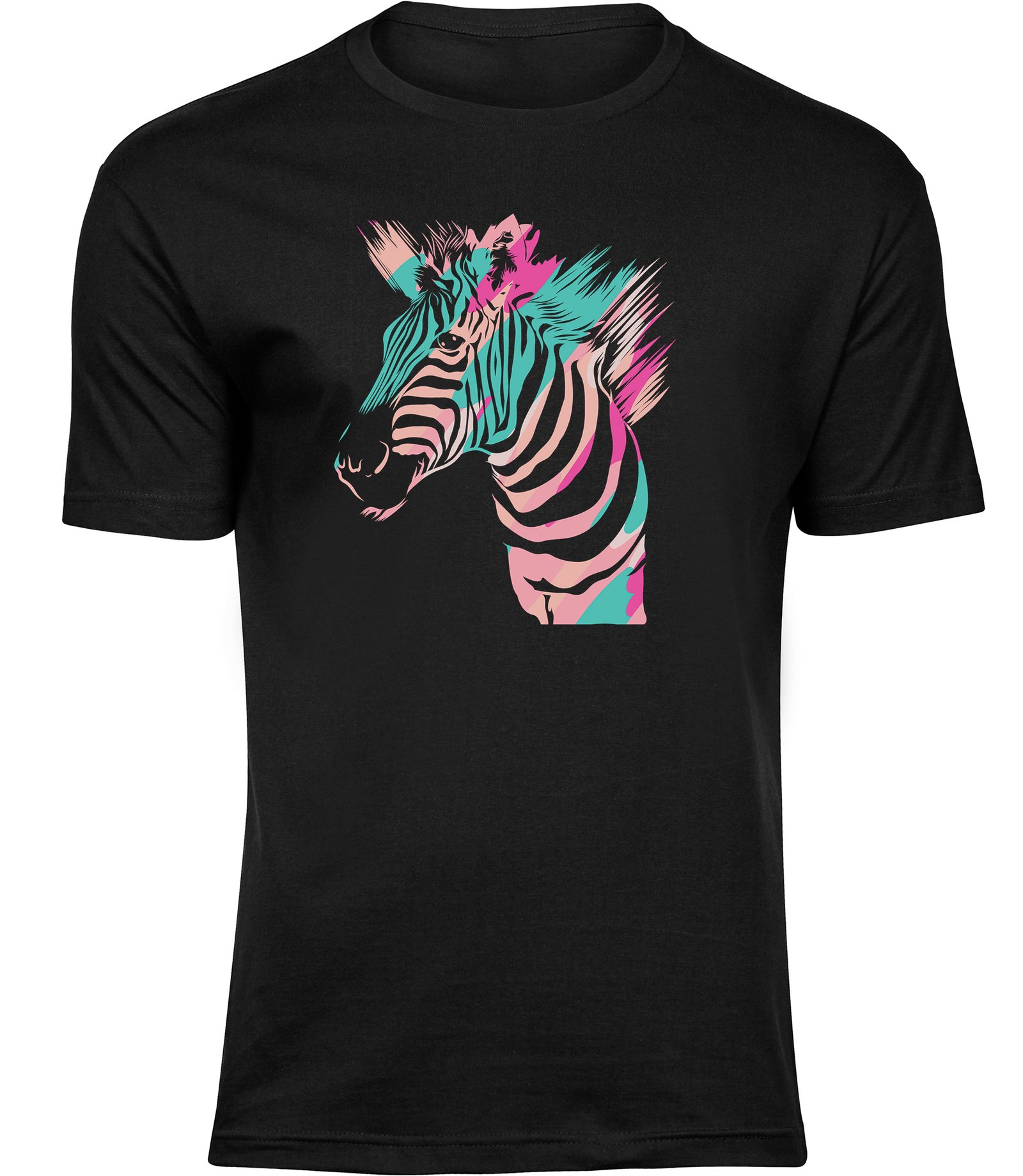 K-80 mb T-Shirts für HERREN ZEBRA DESIGN