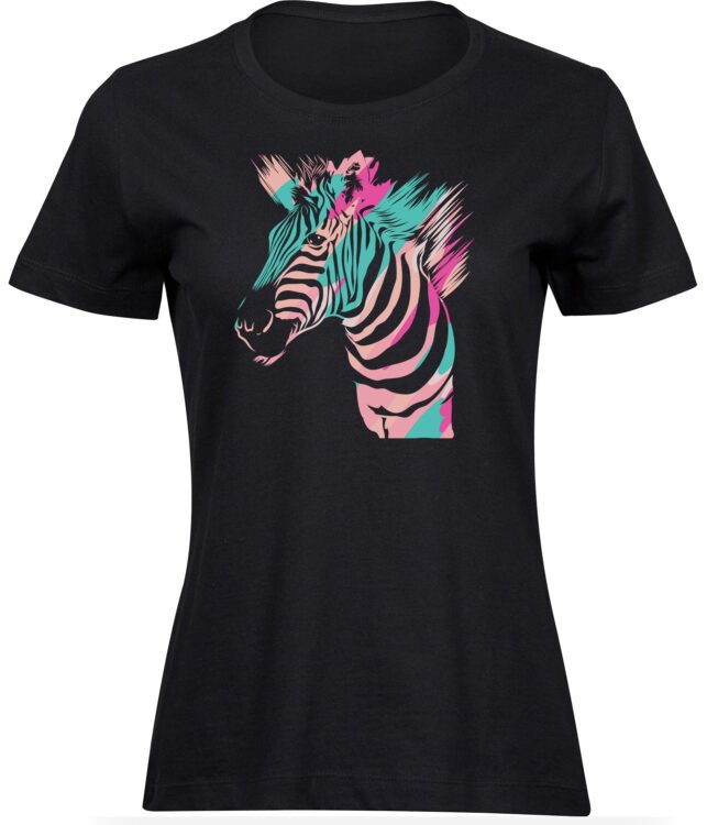 T-Shirts für FRAUEN ZEBRA DESIGN