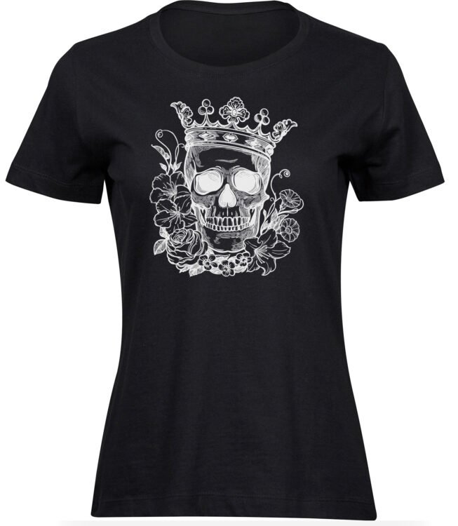T-Shirts für FRAUEN SCHÄDEL MOTIV