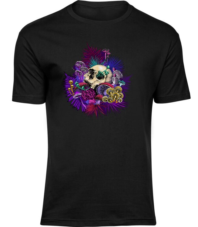T-Shirts für HERREN PILZSCHÄDEL