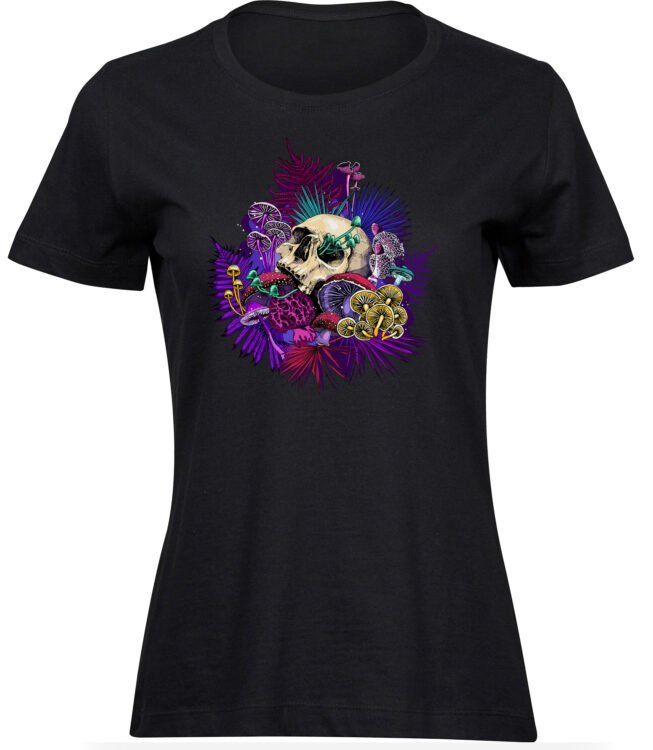 T-Shirts für FRAUEN PILZSCHÄDEL