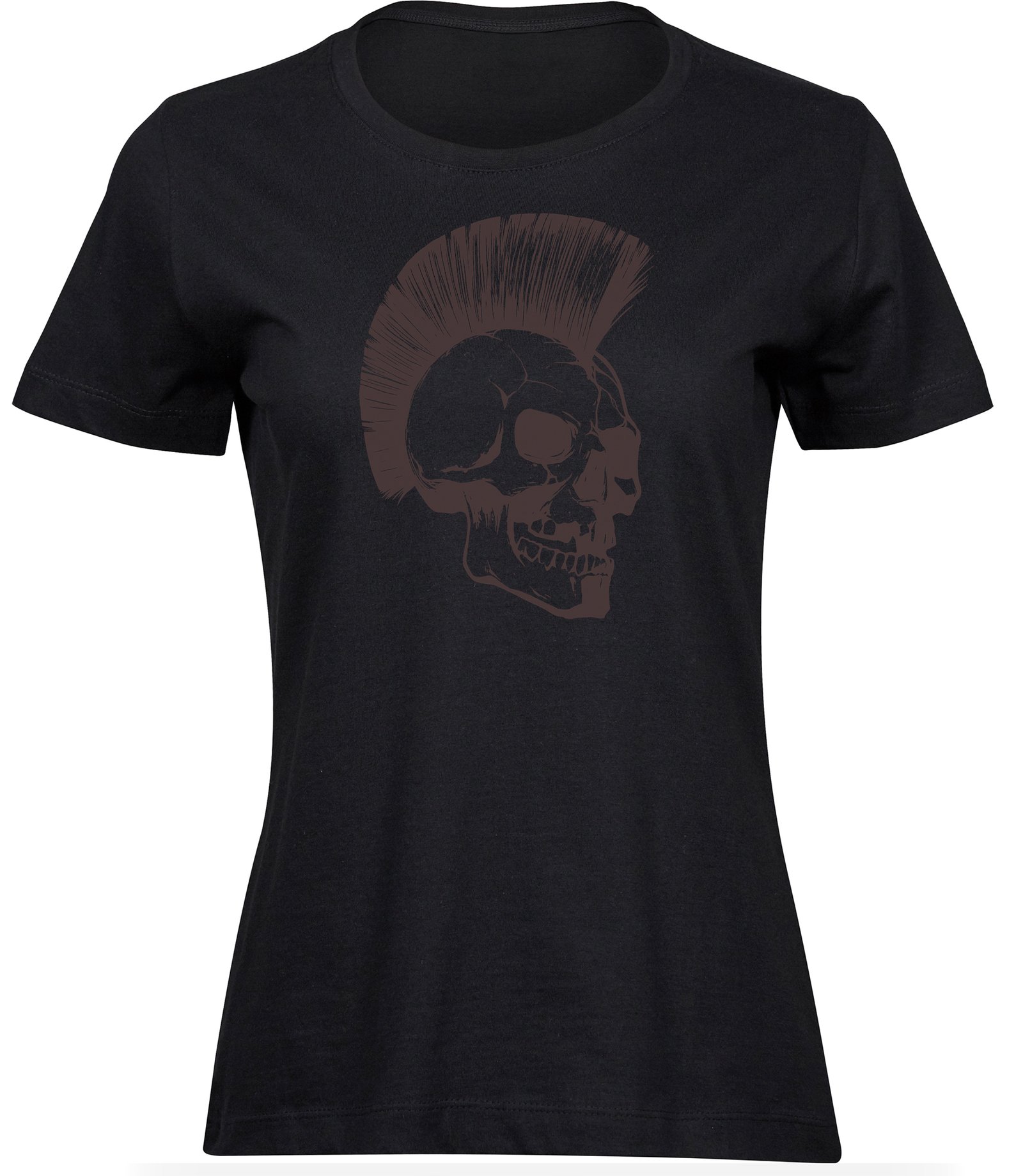L-2 wb T-Shirts für FRAUEN PUNKS SCHÄDEL