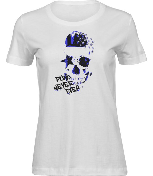 T-Shirts für FRAUEN PUNK SCHÄDEL