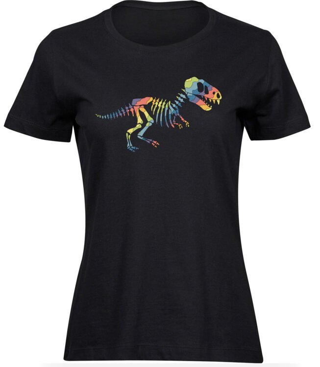 T-Shirts für FRAUEN REGENBOGEN KNOCHEN