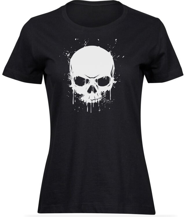 T-Shirts für FRAUEN SCHÄDEL ABBILDUNG