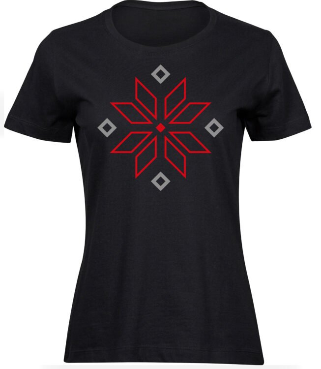 T-Shirts für FRAUEN SCHNEEFLOCKE DESIGN