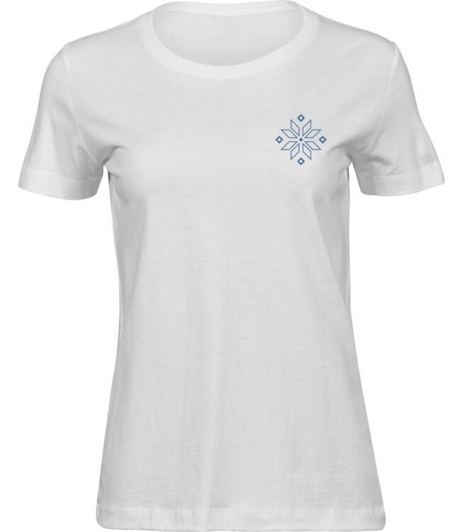 T-Shirts für FRAUEN SCHNEEFLOCKENMOTIV