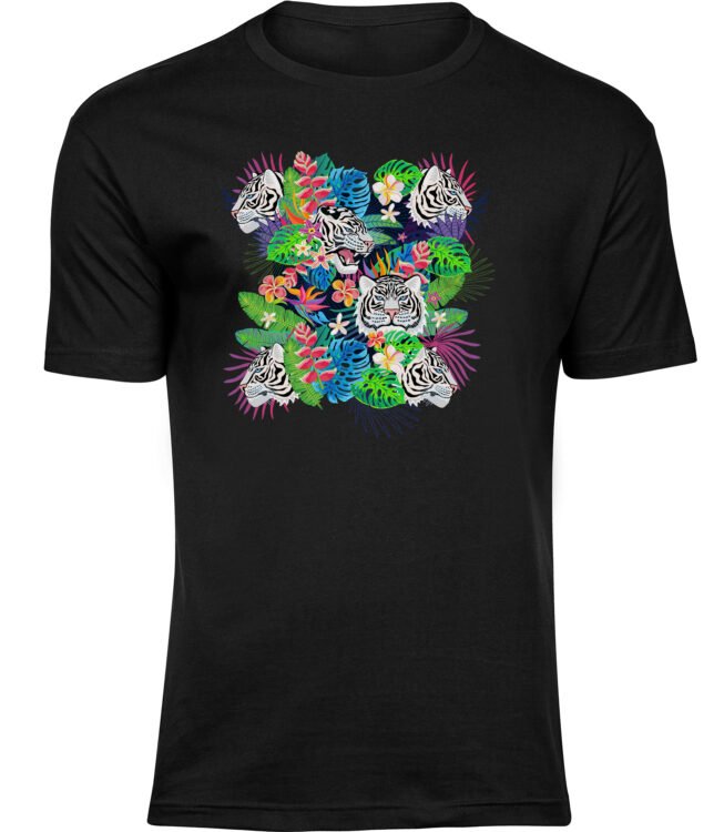 T-Shirts für HERREN WEISSE TIGER