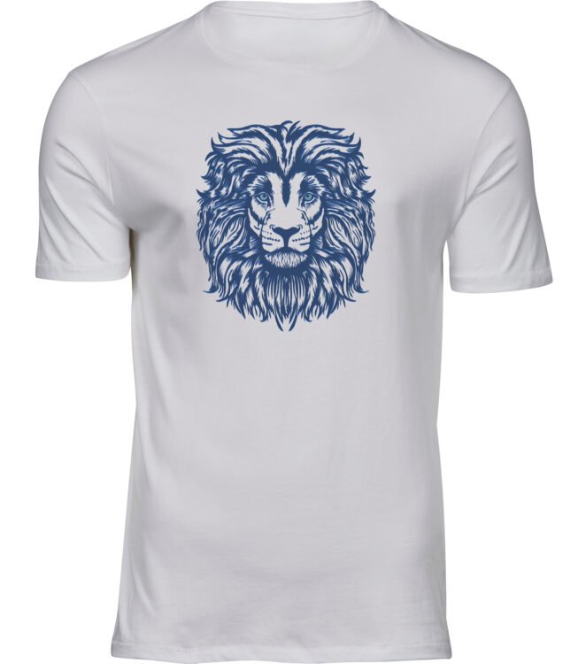 T-Shirts für HERREN BLAUER LÖWE