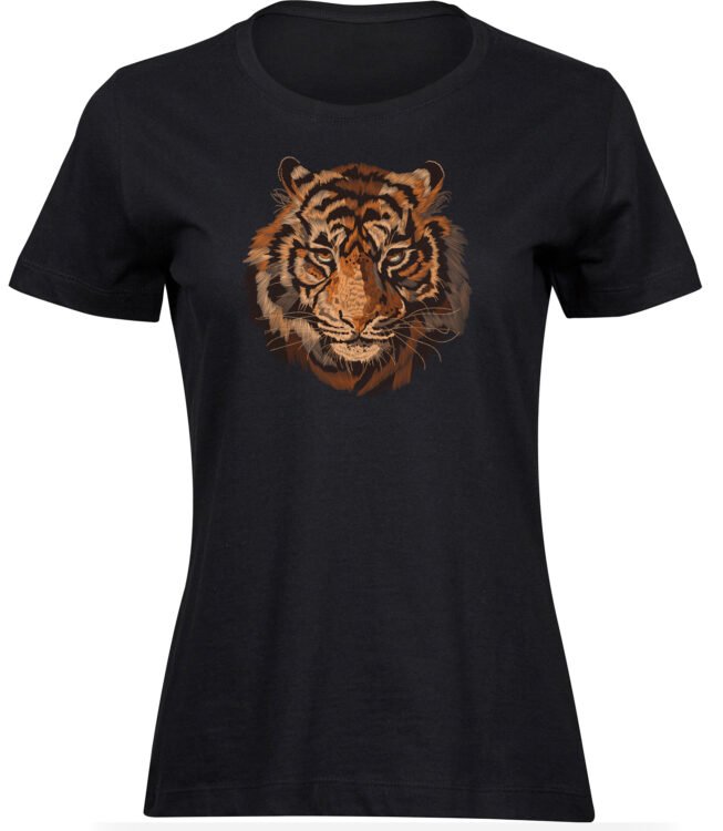 T-Shirts für FRAUEN TIGER ZEICHNUNG