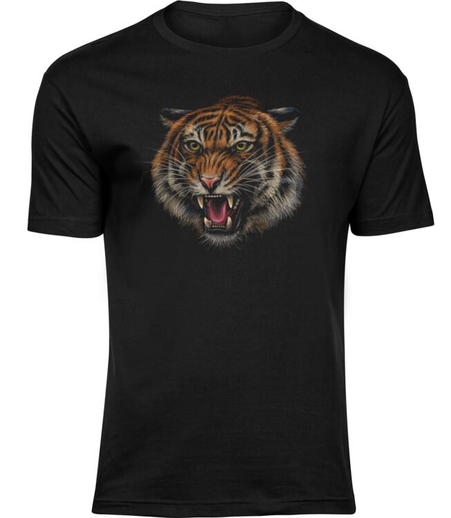T-Shirts für HERREN WÜTENDER TIGER