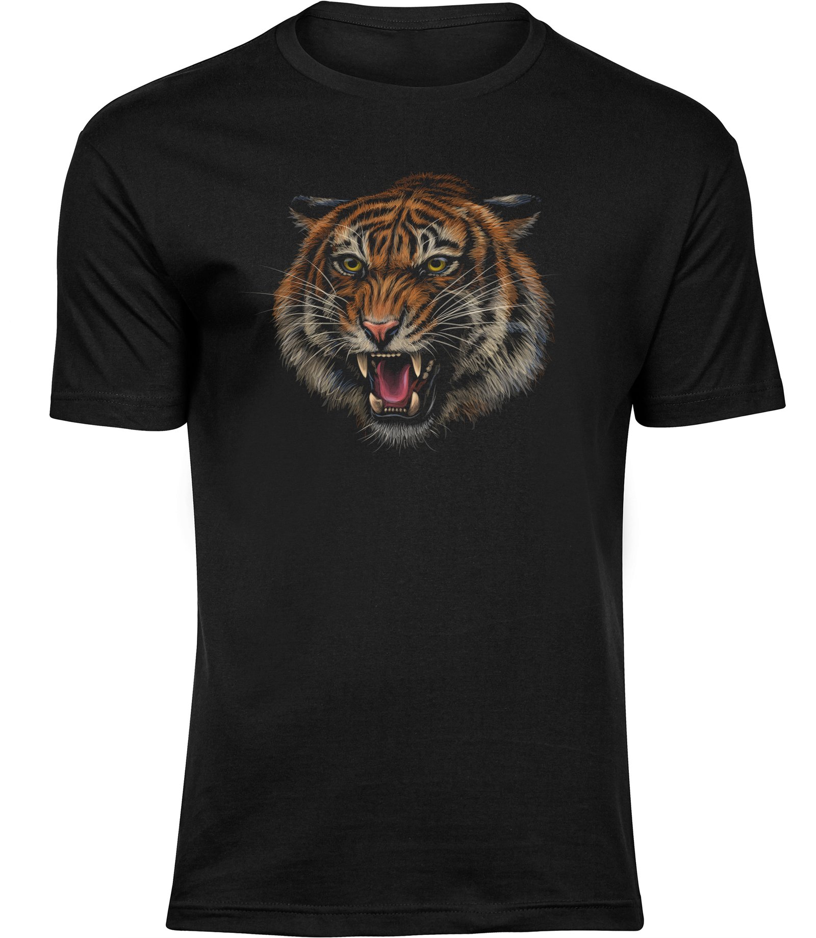 I-21 mb T-Shirts für HERREN WÜTENDER TIGER