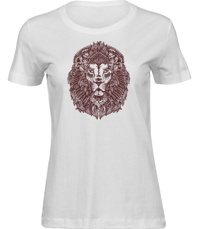 T-Shirts für FRAUEN DEKORIERT LÖWE