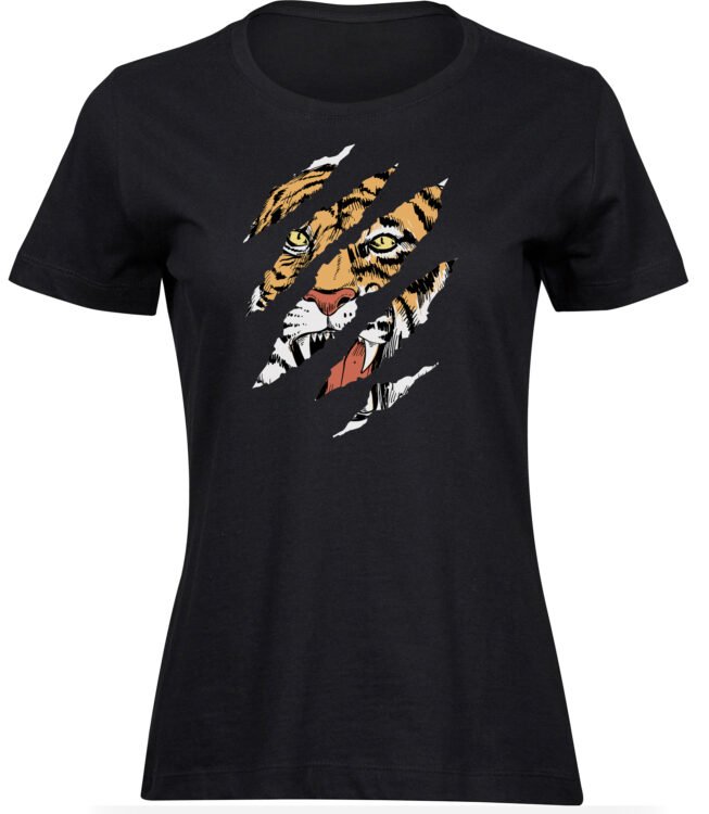 T-Shirts für FRAUEN TIGER KRATZER