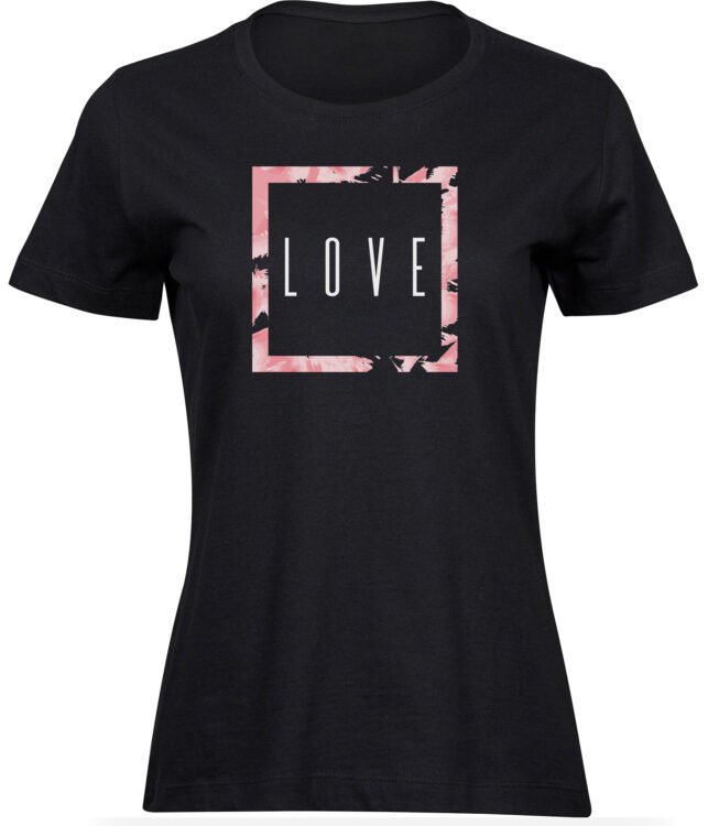 T-Shirts für FRAUEN LOVE RAHMEN