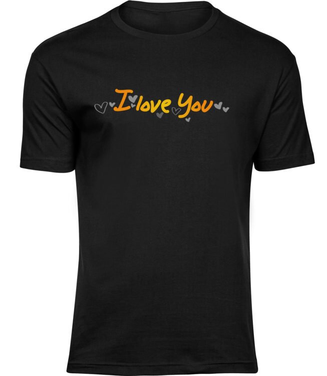 T-Shirts für HERREN I LOVE YOU