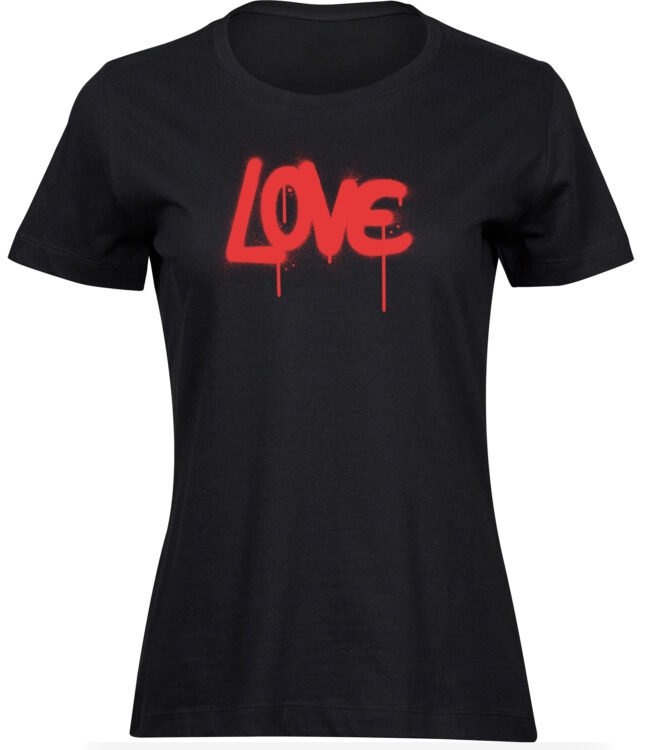 T-Shirts für FRAUEN LOVE GRAFFITI