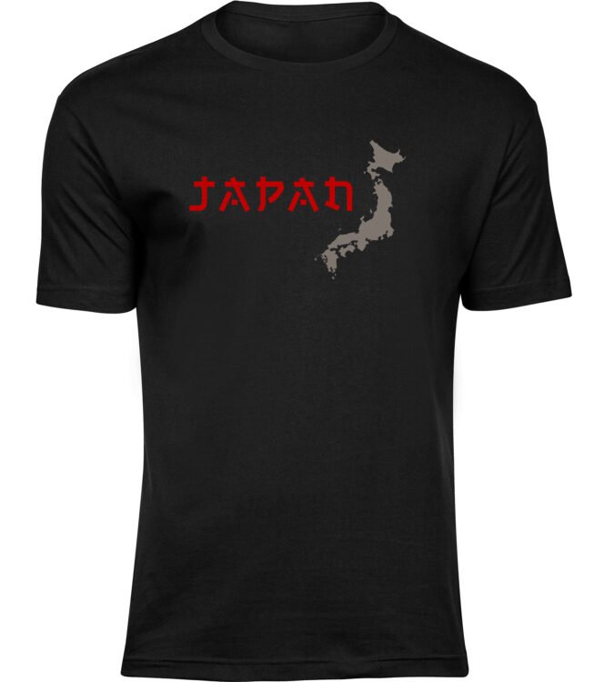 T-Shirts für HERREN JAPAN KARTE