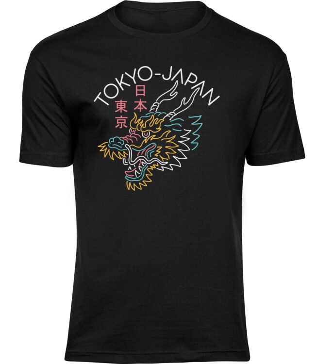 T-Shirts für HERREN DRACHEN LINIEN