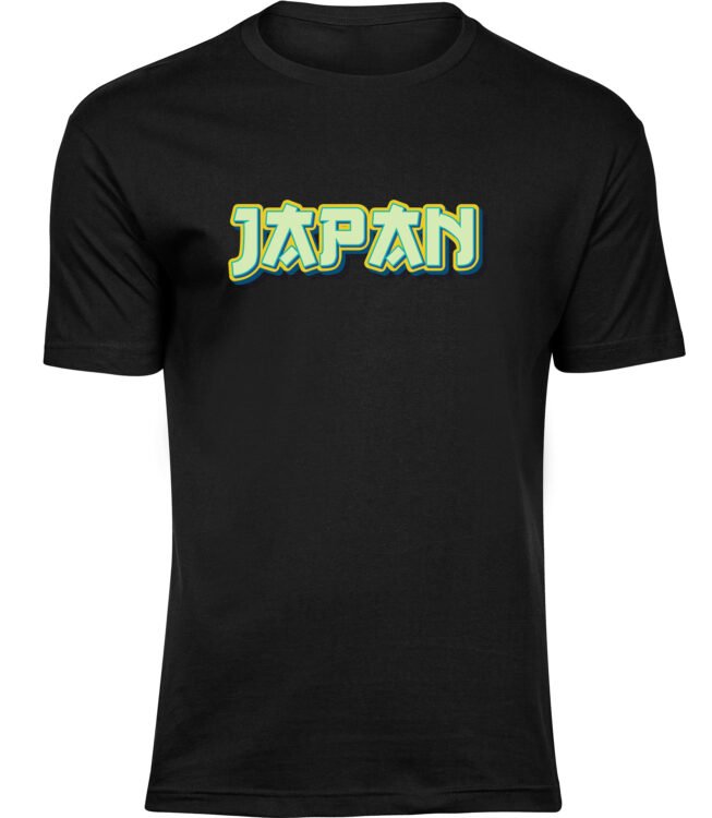 T-Shirts für HERREN JAPAN SCHRIFTZUG