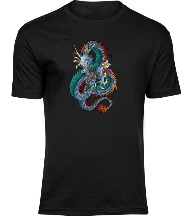 T-Shirts für HERREN DRACHEN KUGEL