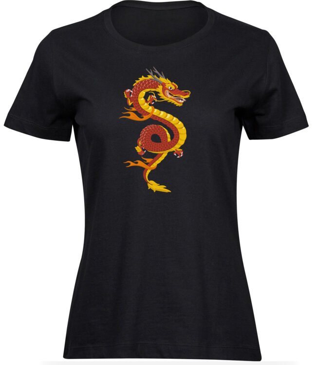 T-Shirts für FRAUEN ASIATISCHE DRACHE