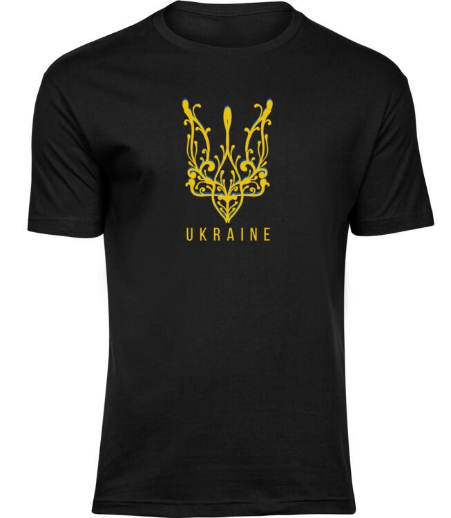 T-Shirts für HERREN STILISIERTER UKRAINE WAPPEN