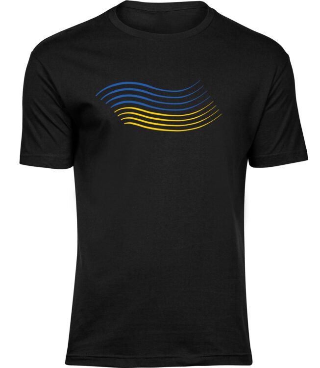 T-Shirts für HERREN FLAGGE UKRAINE