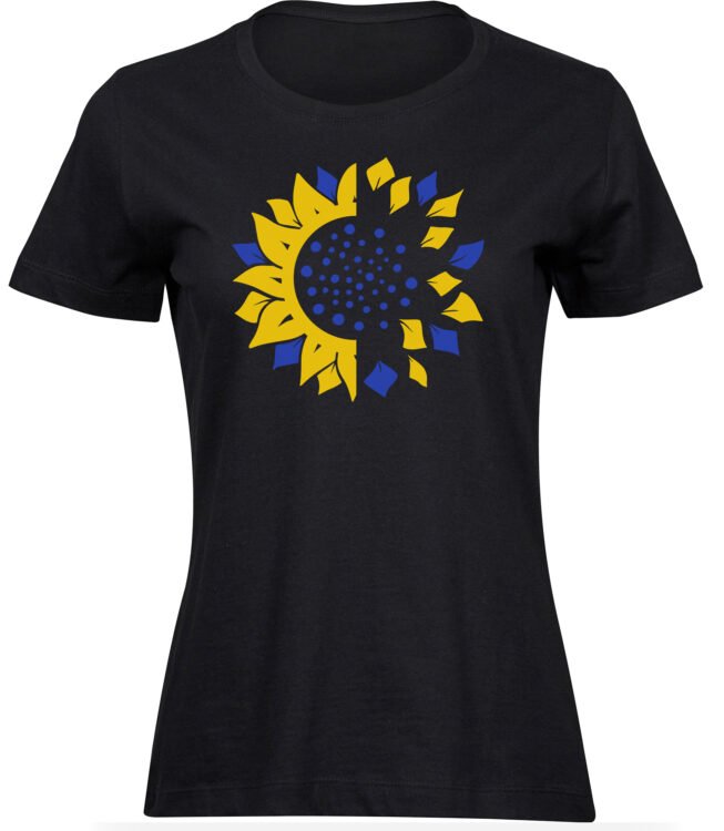 T-Shirts für FRAUEN UKRAINE BLUME