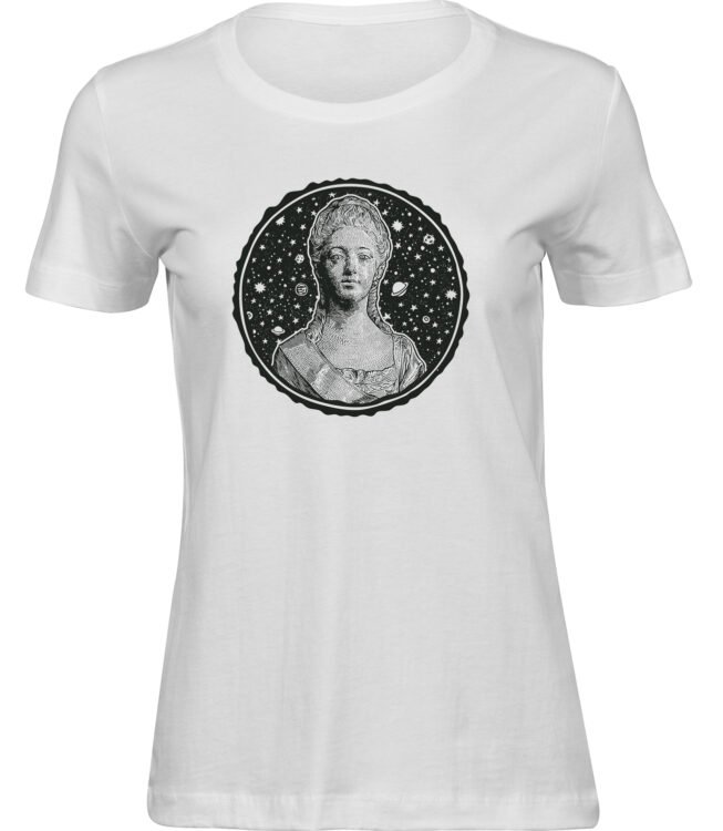 Frauen Weiss T-shirt ANTIKE STERNE